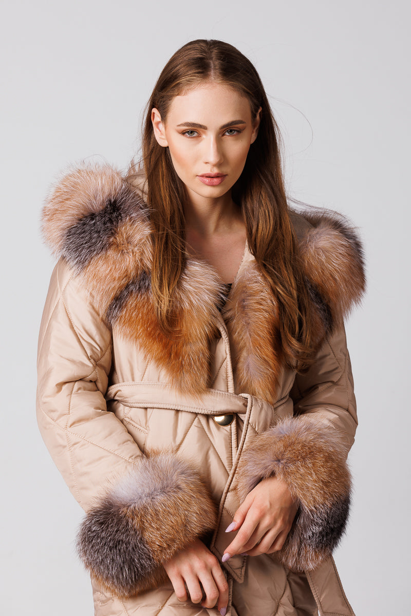 Natural fur parka jacket Mareus Natural Furs (66)